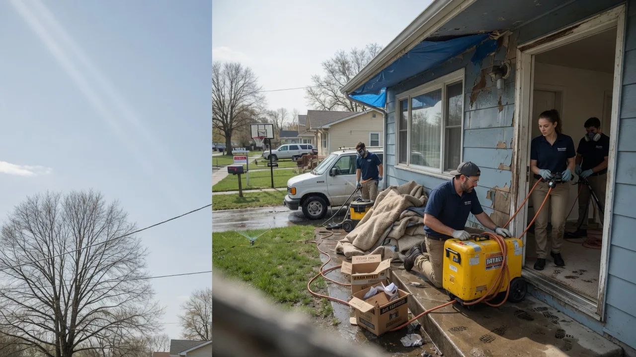 Basement Flood Cleanup in Junior, WV near me